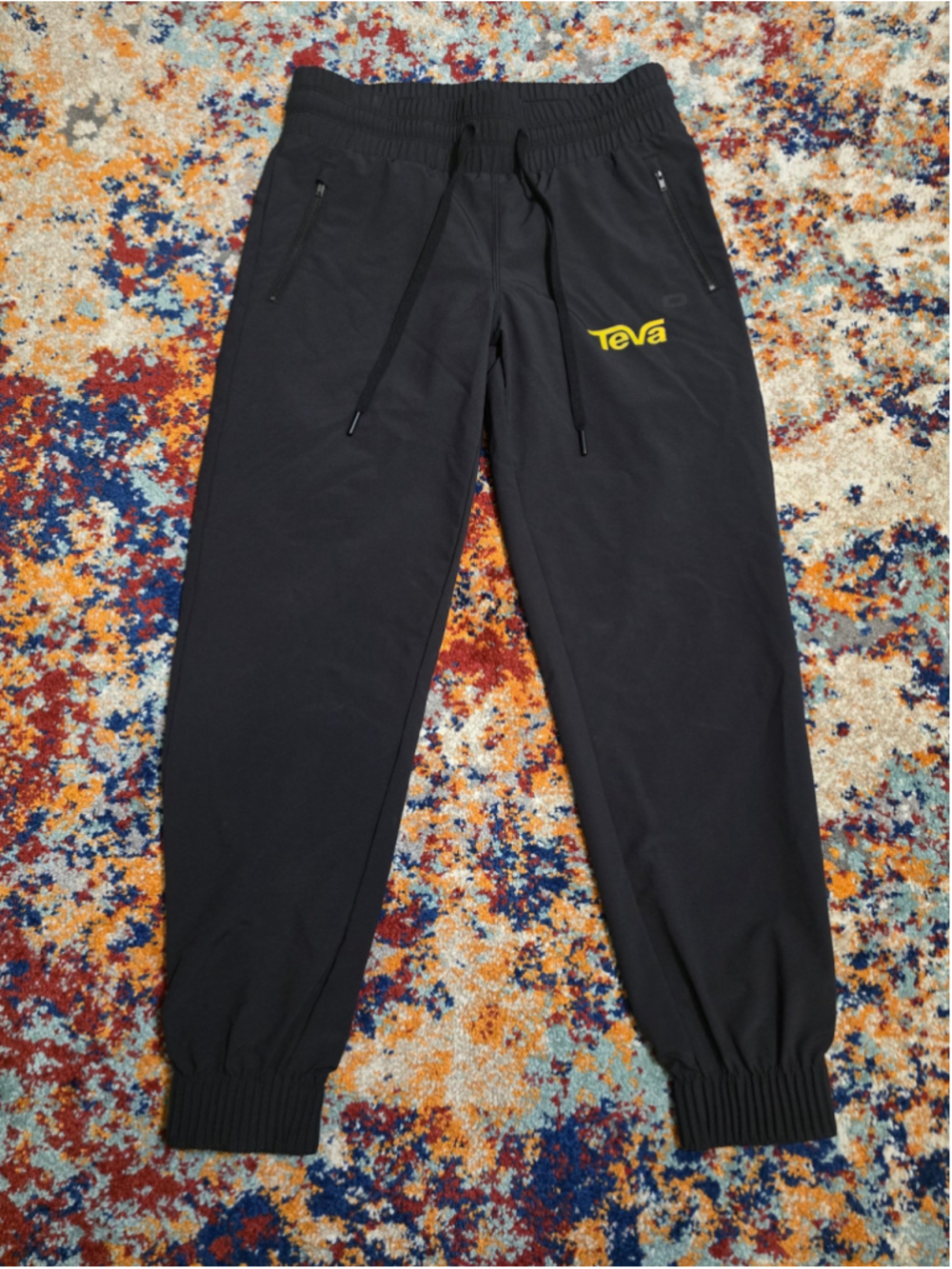 OGIO Teva Performance Connection Jogger Pants Small S Black Tech Athletic NWOT